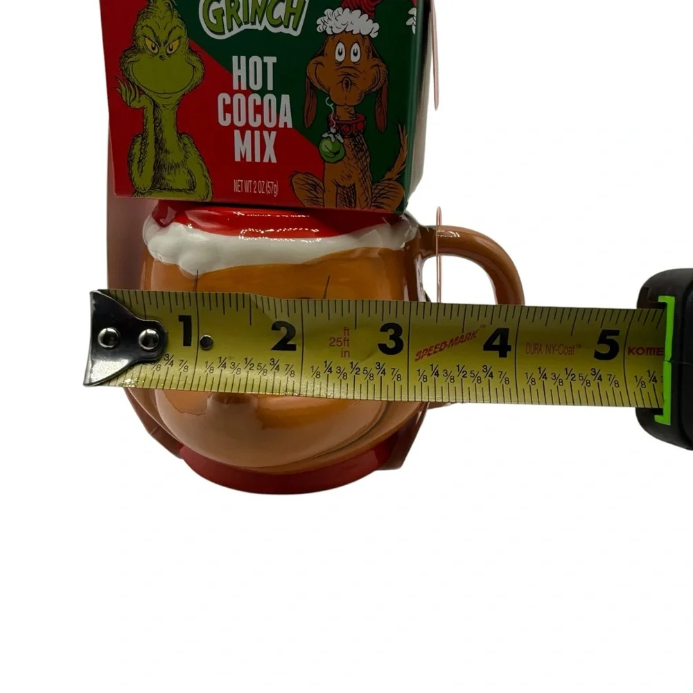 MAX THE DOG GRINCH HOT COCOA MUG SET – TEN ACRE GIFTS 2024 NEW IN BOX